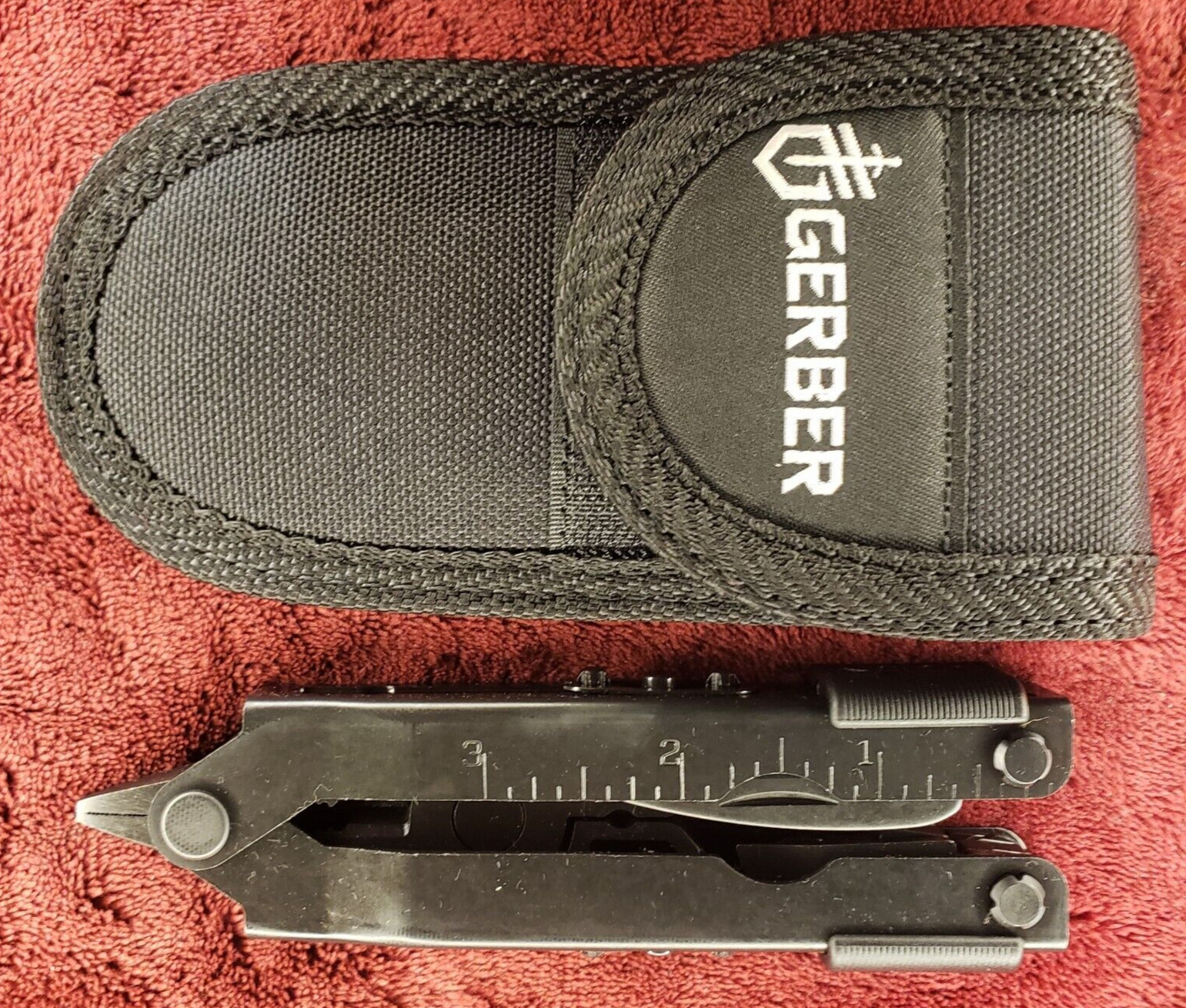 New Gerber Multi-Plier 600 Needlenose 07550N Black with Box and Sheath