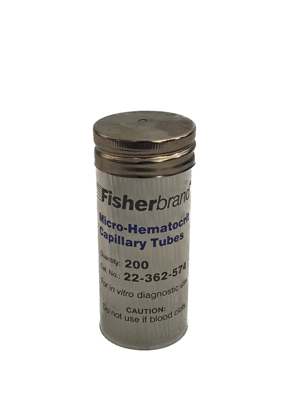 (200) FISHERBRAND Microhematocrit Capillary Tubes 70uL 75mm Length 22-362-574