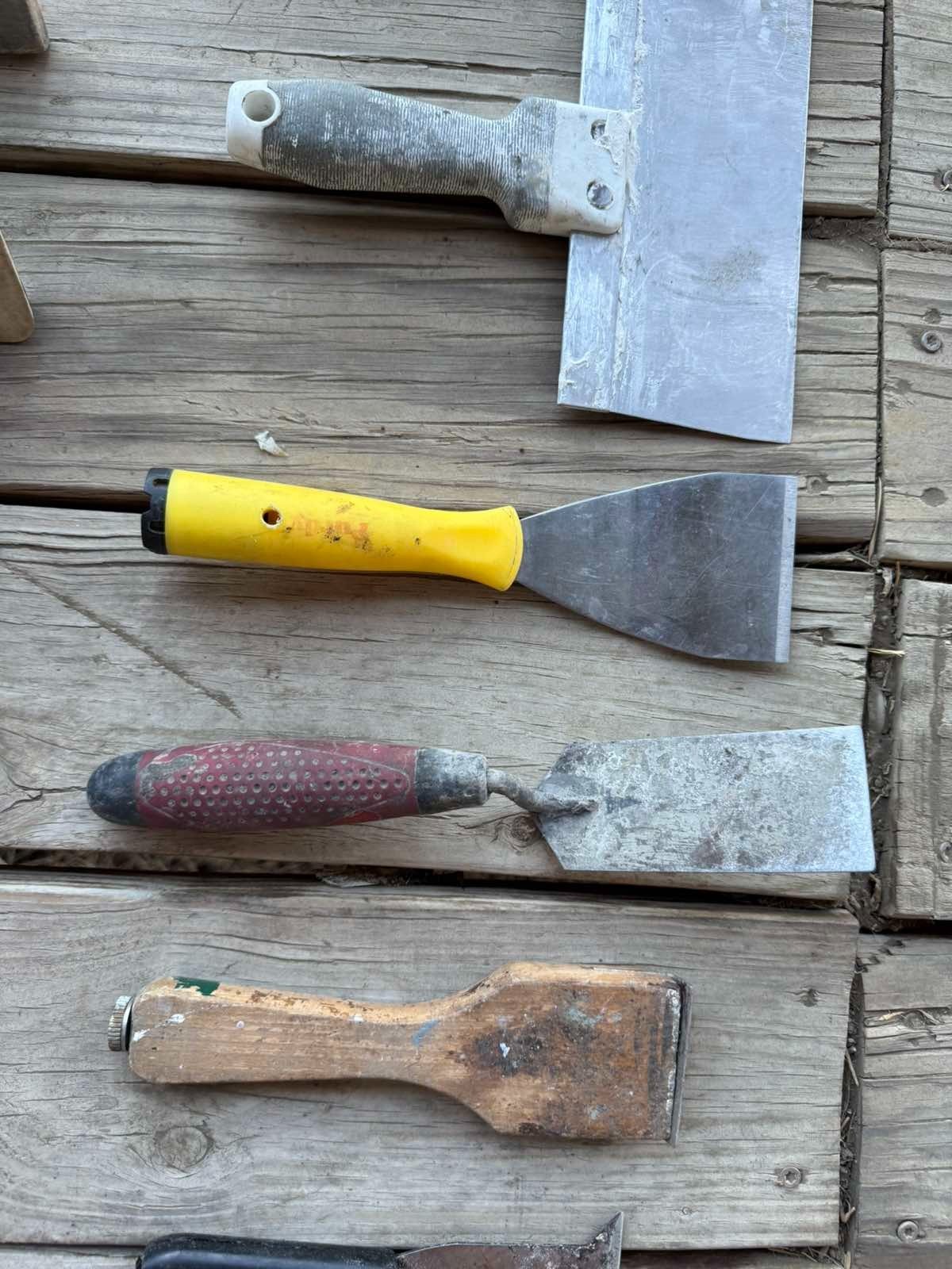 Mixed Masonry Drywall Finishing Tool Lot