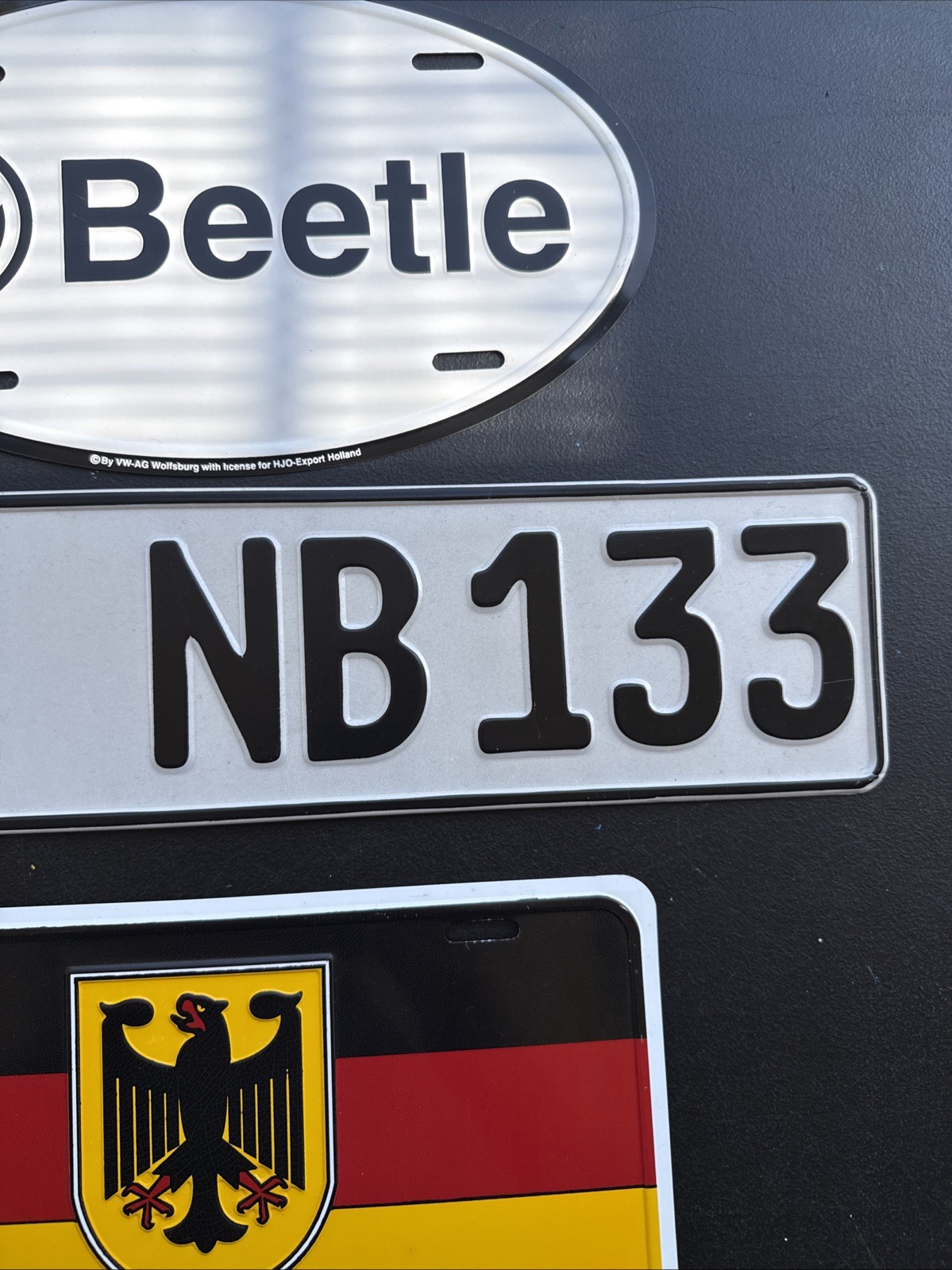 german license plate For Beetle