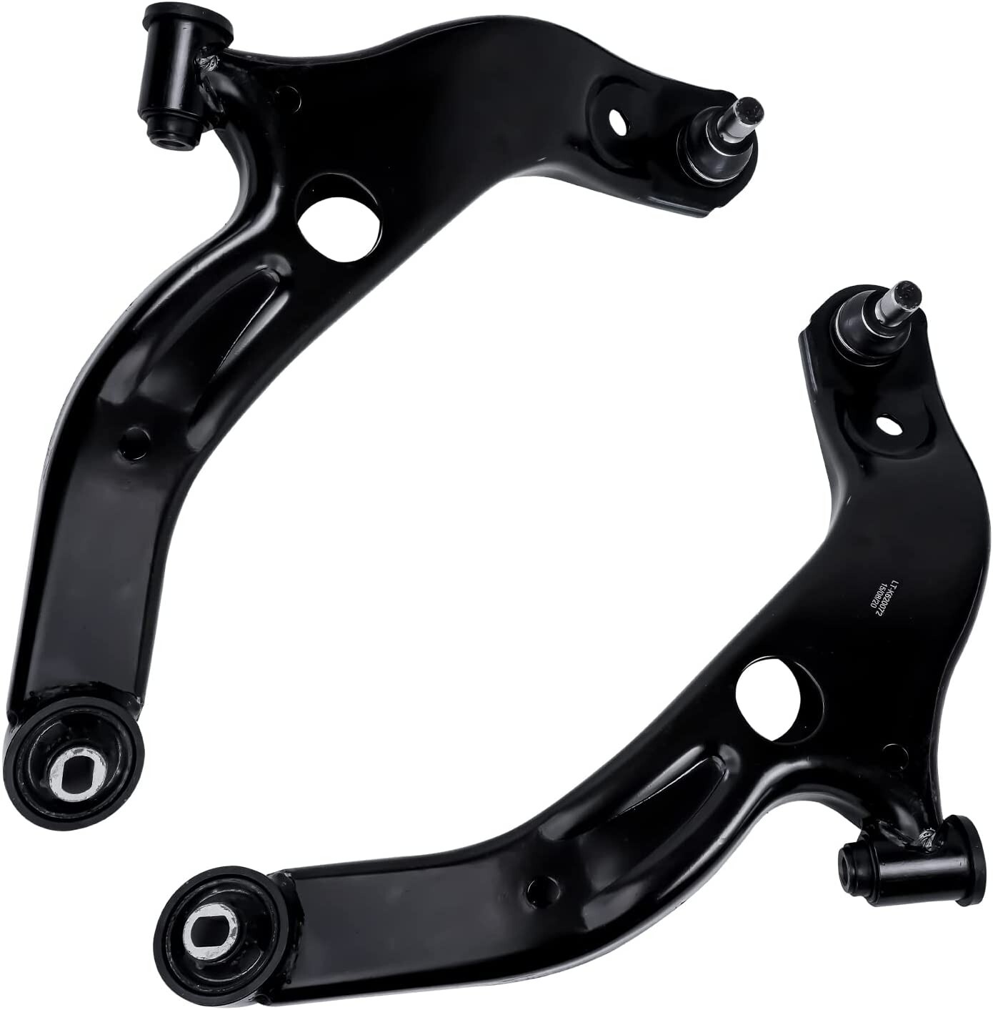Front Lower Control Arms Tie Rods Sway Bars End Kit for 1999 2000 Mazda Protege
