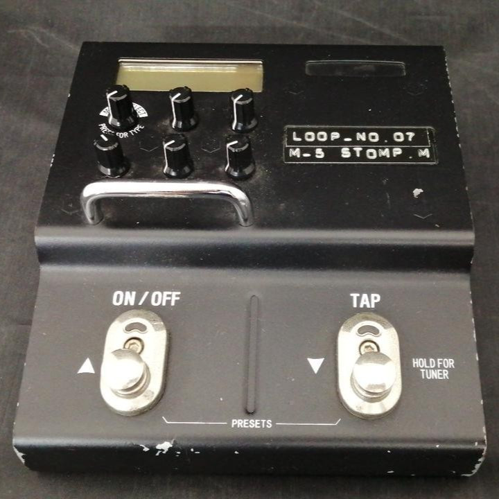 Line 6 M5 Stompbox Modeler Guitar Multi Effects Pedal Processor Tested Working