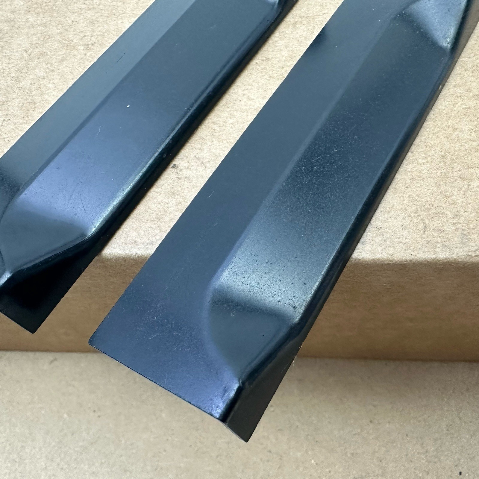 Bausch & Lomb Balplan Microscope Base Plastic Side Plate Covers Pair Set 2