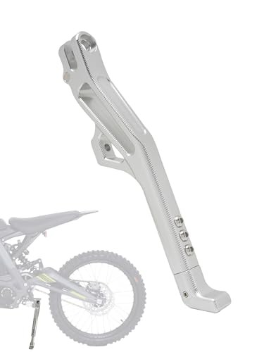 Kickstand for Edirt Bike,CNC Foot Pegs Kick Stand for Electric Dirt silver