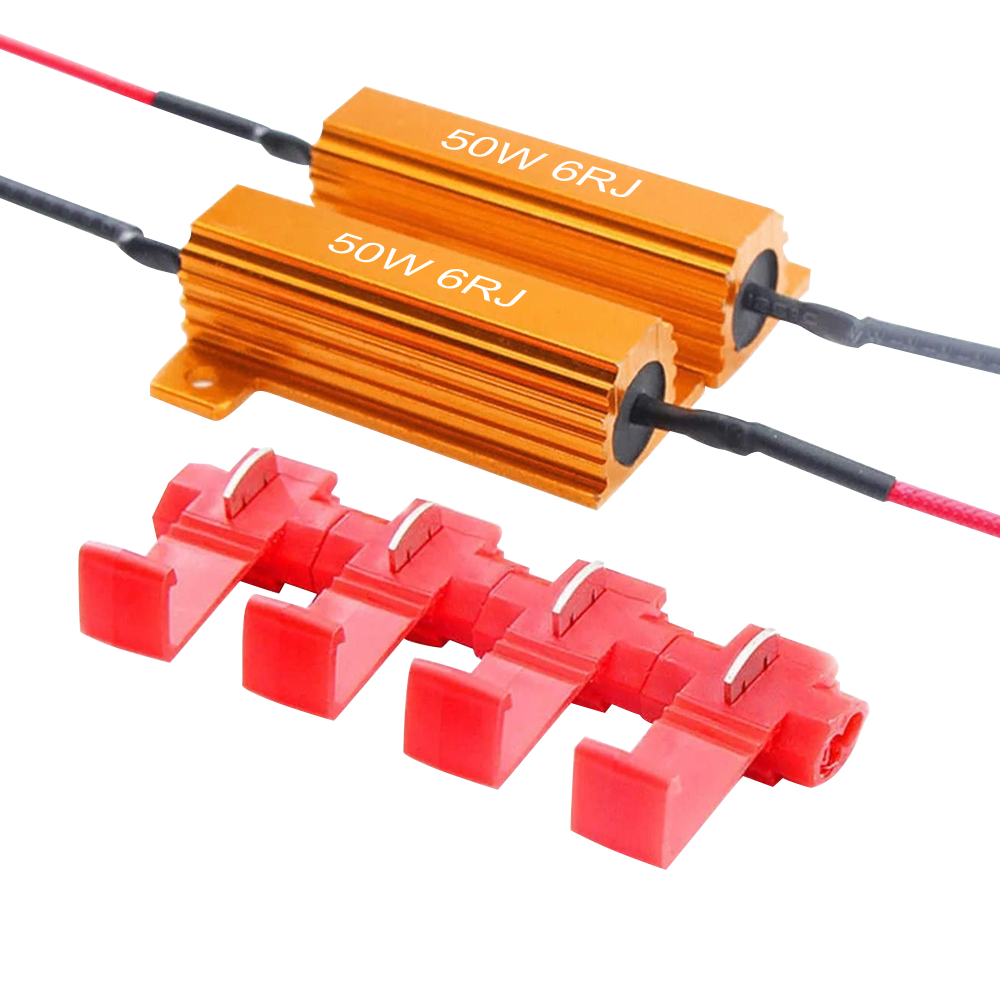 2x 3157 Load Resistor For Switchback LED Turn Signal Light Hyper Flash Fix