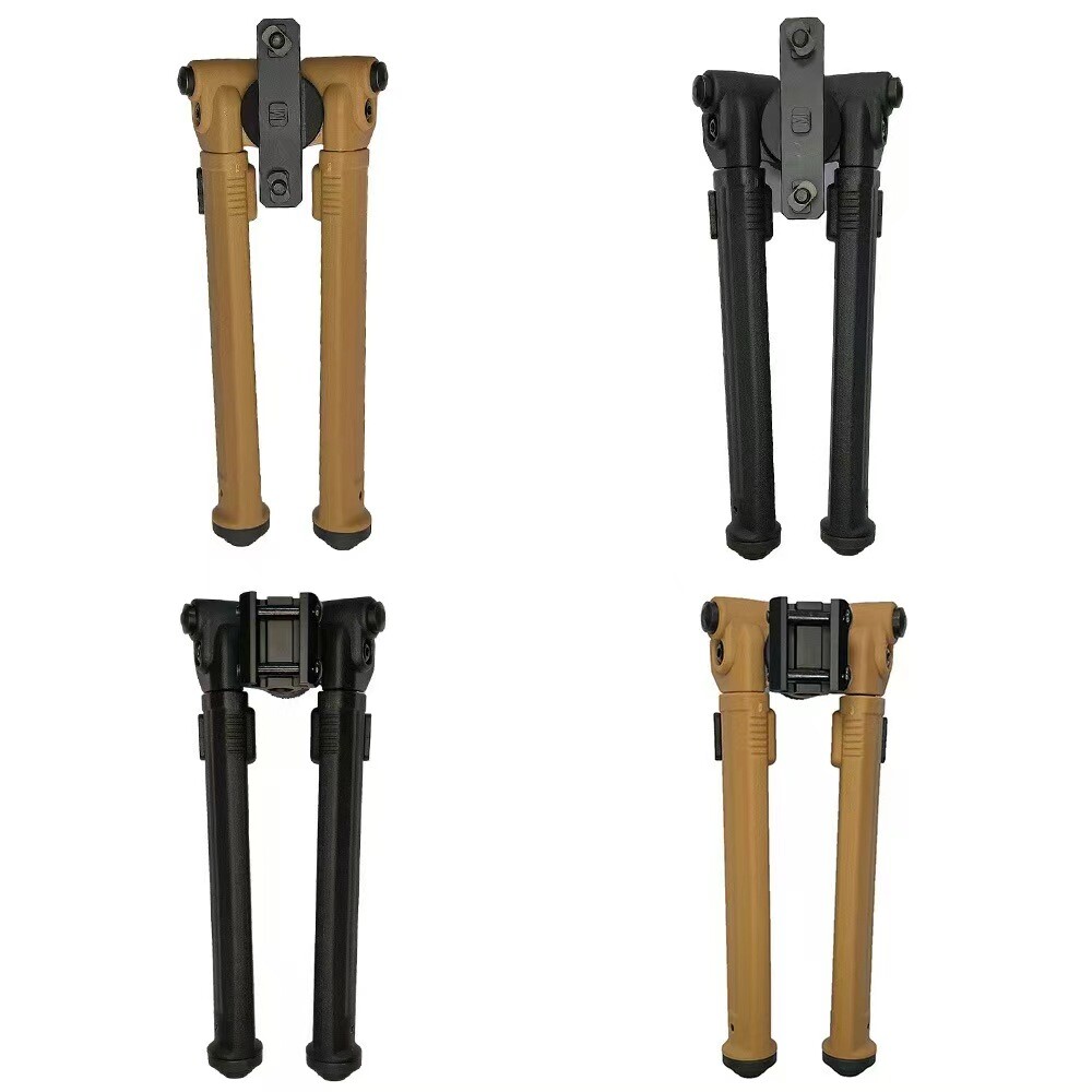 Adjustable Rifle Bipod for 1913 Picatinny Rail Mlock Aluminum & Polymer