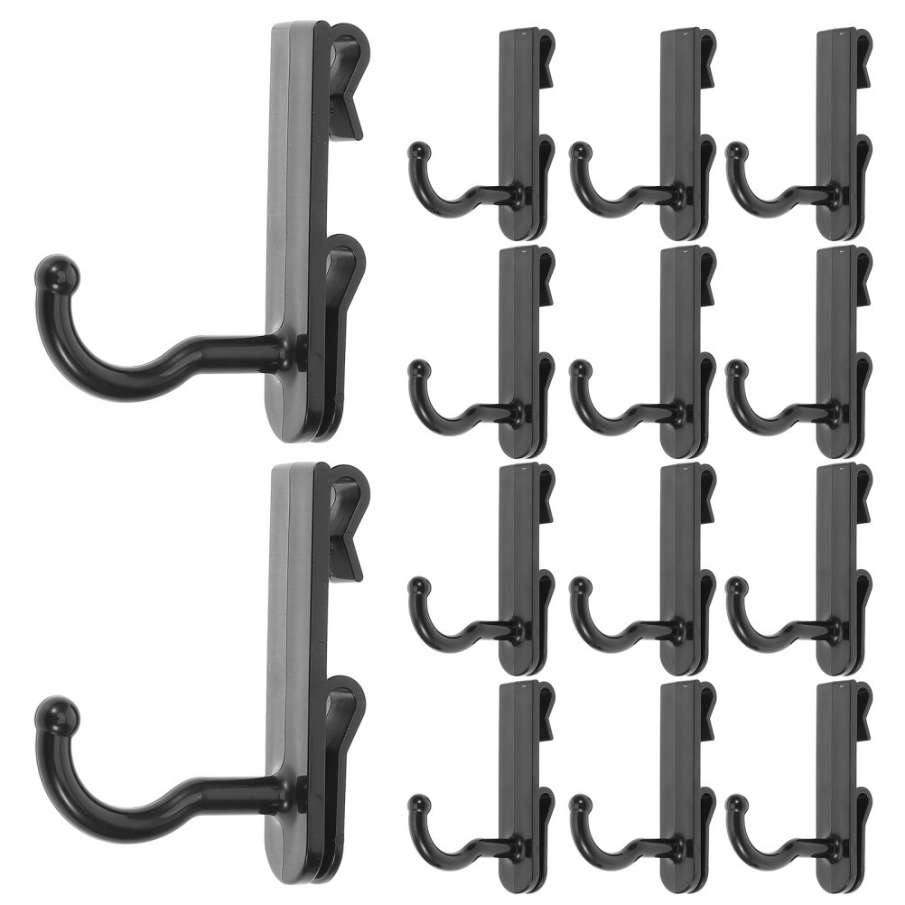 24pcs Plastic Hooks Gridwall Hanging Hook Display Grid Wall Hook Gridwall Hook