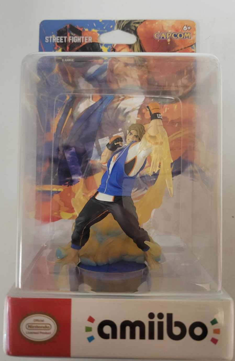 Nintendo Amiibo: Street Fighter 6 Luke Figure Capcom New