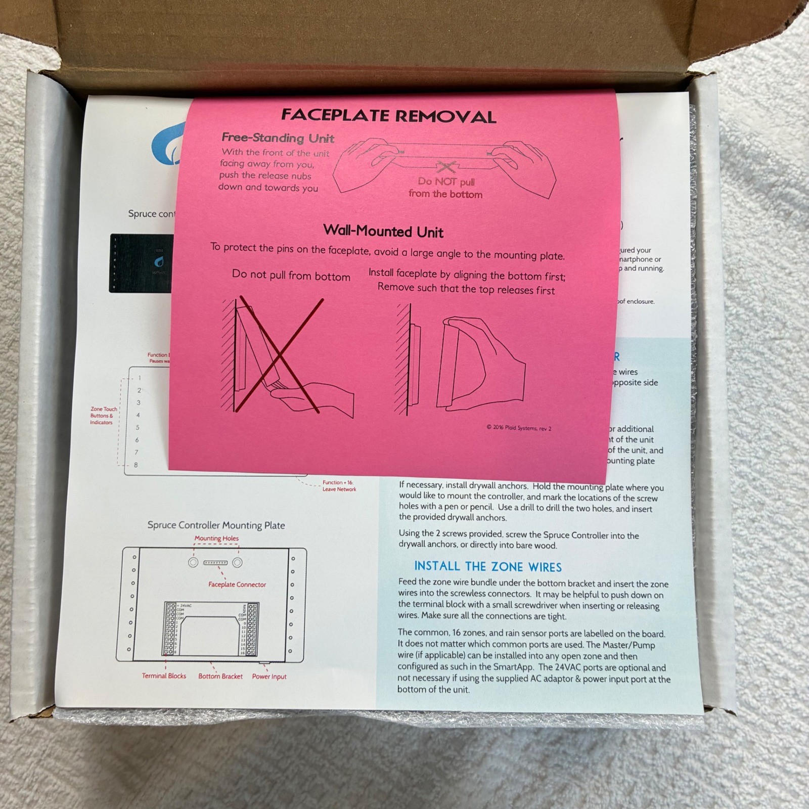 Spruce 16 Zone Smart Irrigation Controller PS-SPRZ16-01 Wireless NIB