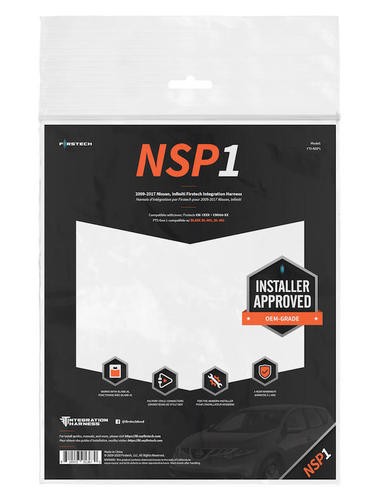 Firstech FIT-NSP1 T-Harness for Infiniti, fits Nissan w/ CM7XXX & CM9XX Modules