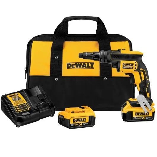 DEWALT DCF622M2 20V MAX XR Cordless Versa-Clutch Adjustable Torque Screwgun Kit