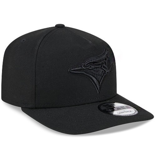 New Era Toronto Blue Jays 950 Snapback Hat MLB Basic Black on Black A-Frame Cap
