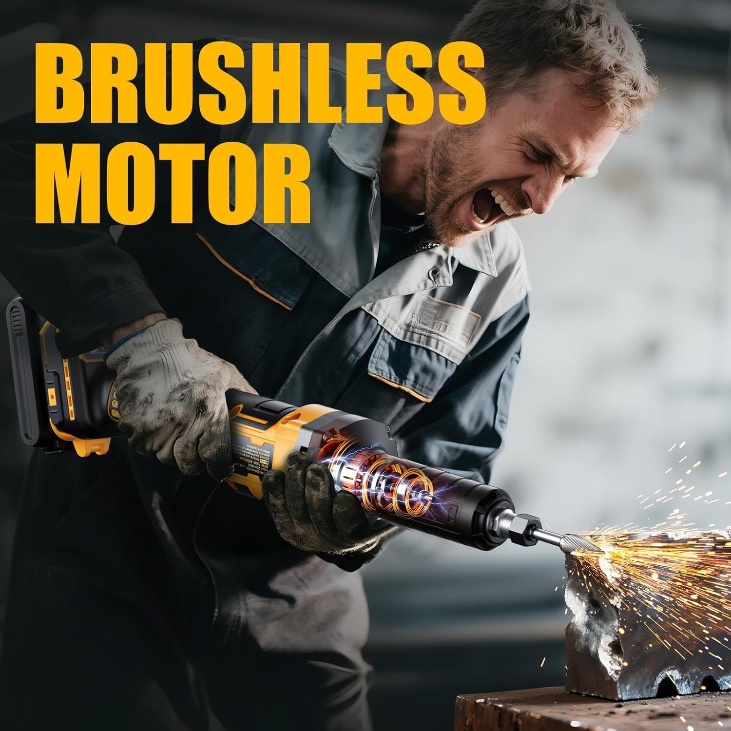 Die Grinder Compatible with Dewalt 20V MAX Battery, Cordless Die Grinder
