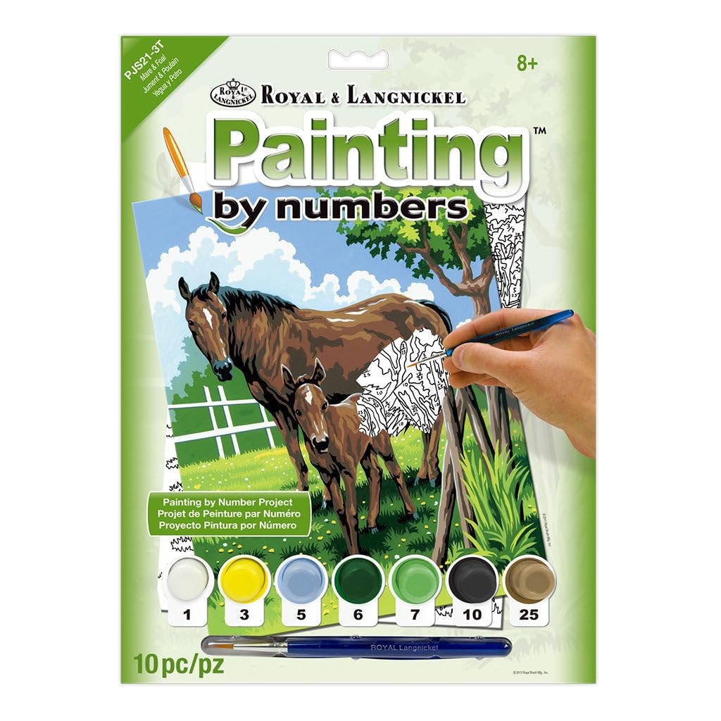 Royal & Langnickel ROYPJS21 PJS21 Paintbynumber standart, Multicolor