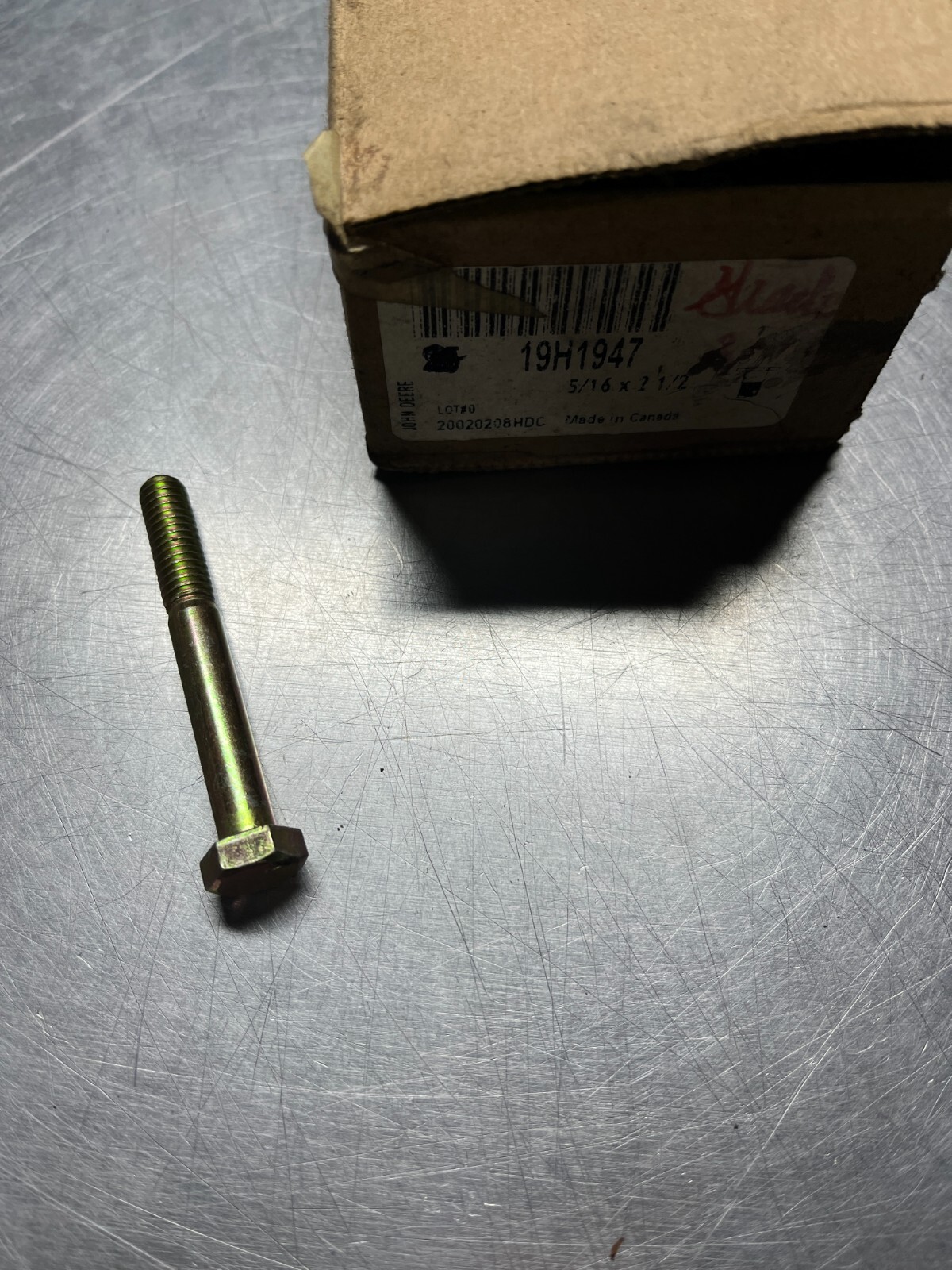19H1947 Genuine OEM John Deere BOLT