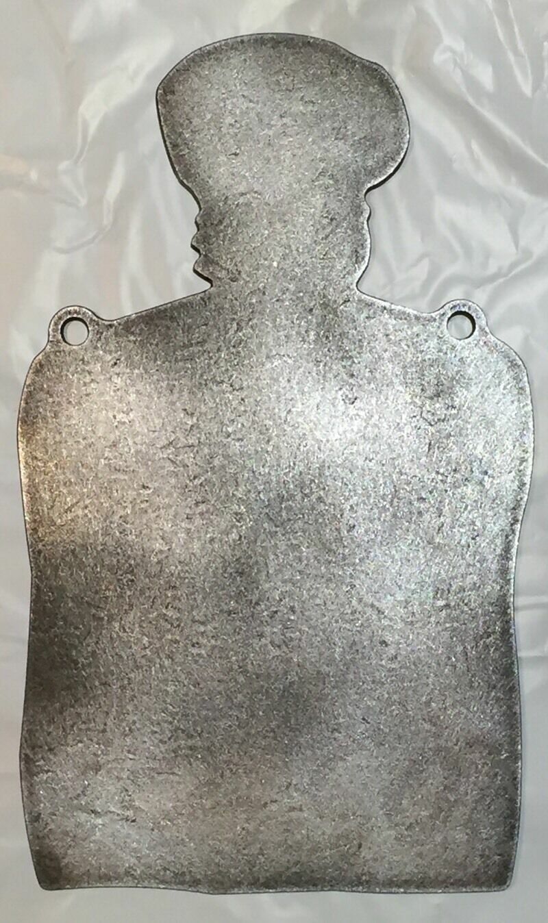AR500 Terrorist Silhouette Steel Shooting Target Gong 1/2" 12" X 20"