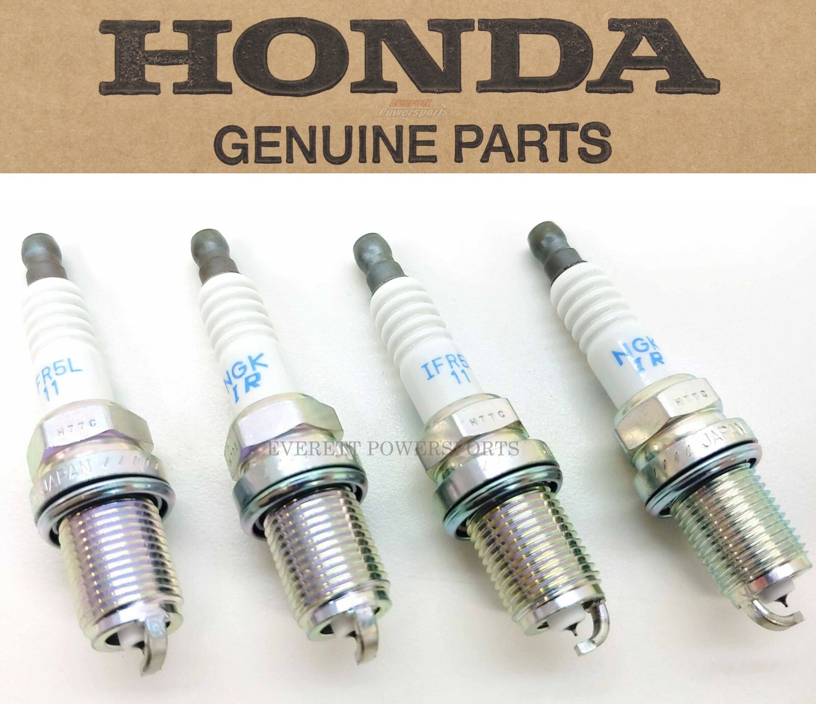 4x IFRL511 Rincon 650 680 NGK Spark Plug 03-14 TRX650 TRX680 OEM Honda #B209 A