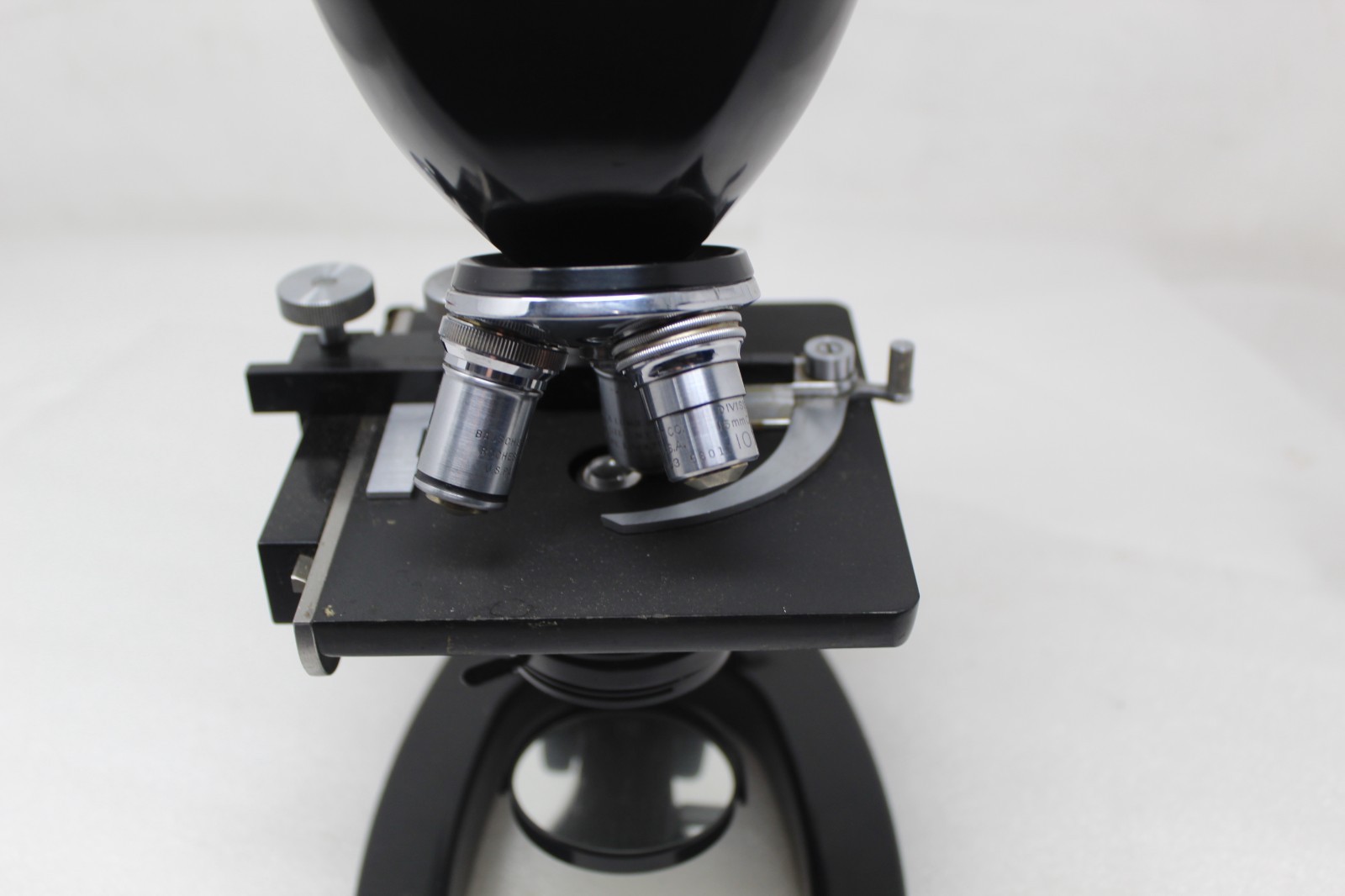 Bausch & Lomb Binocular Microscope w/ 10x optics and 10x, 43x and 97x lens
