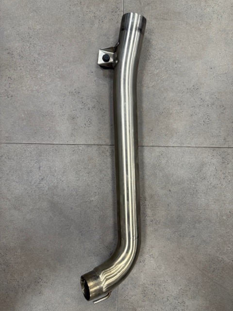 Triumph Street Twin 16-17/Street Cup 17-20 LH Exhaust Link Pipe part # T2202307