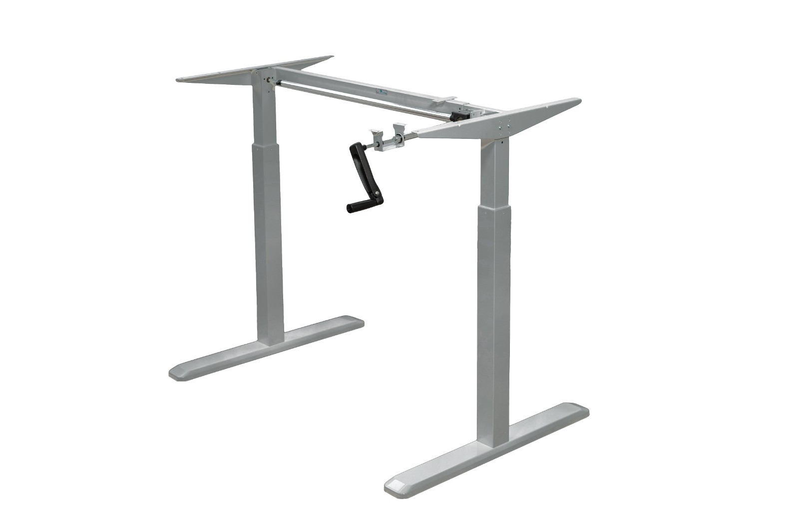 48.56" Max Height Adjustable Crank Desk Frame , Tabletop Not Included, ABC256GR