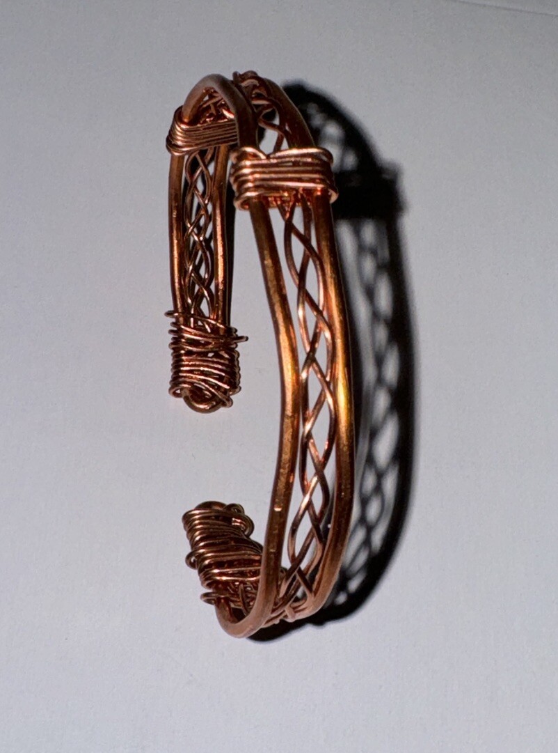 Handmade Cooper Bracelet - 18 Grams - #P11