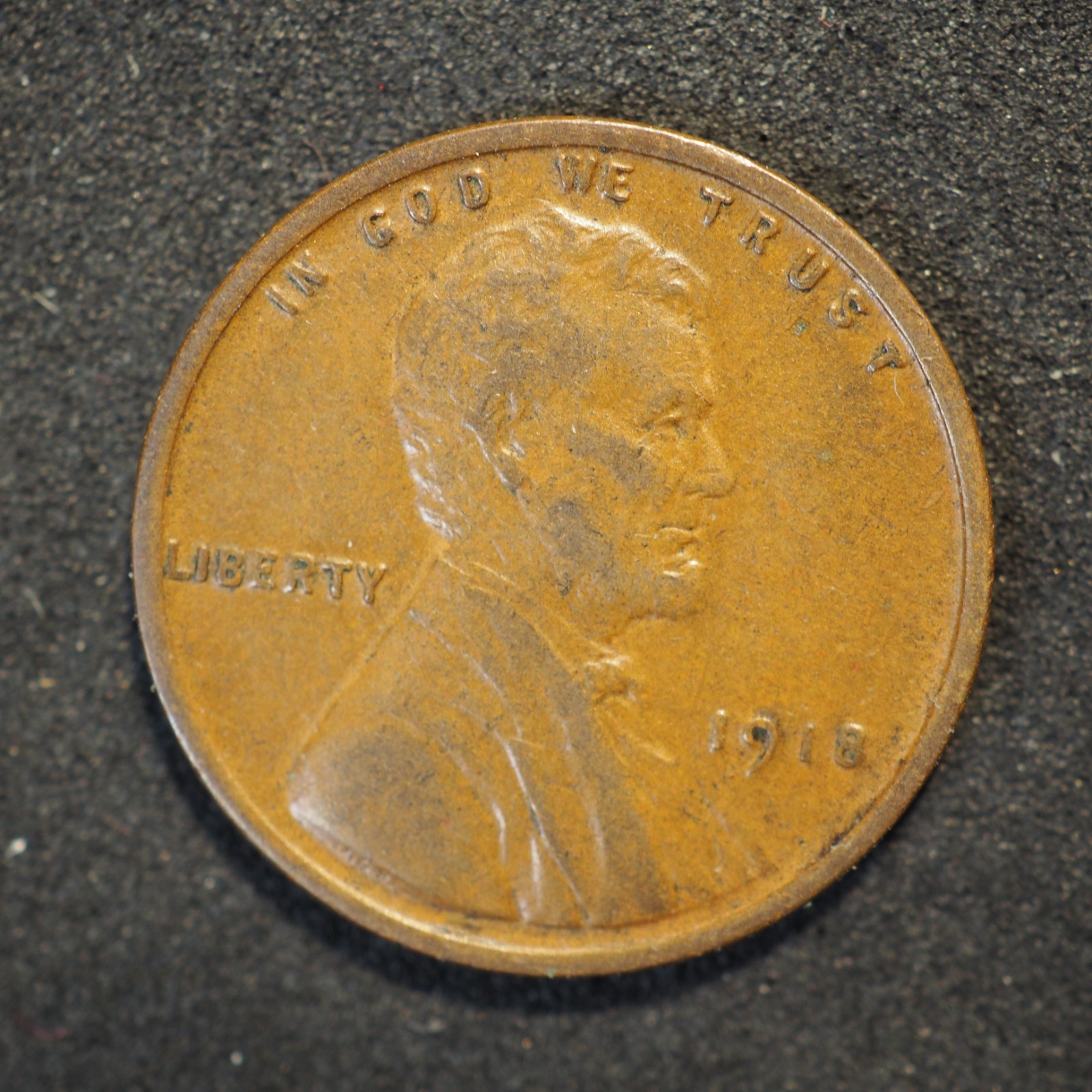 1918 *P* LINCOLN CENT - *NICE COIN!* - FREE SHIPPING! M9620