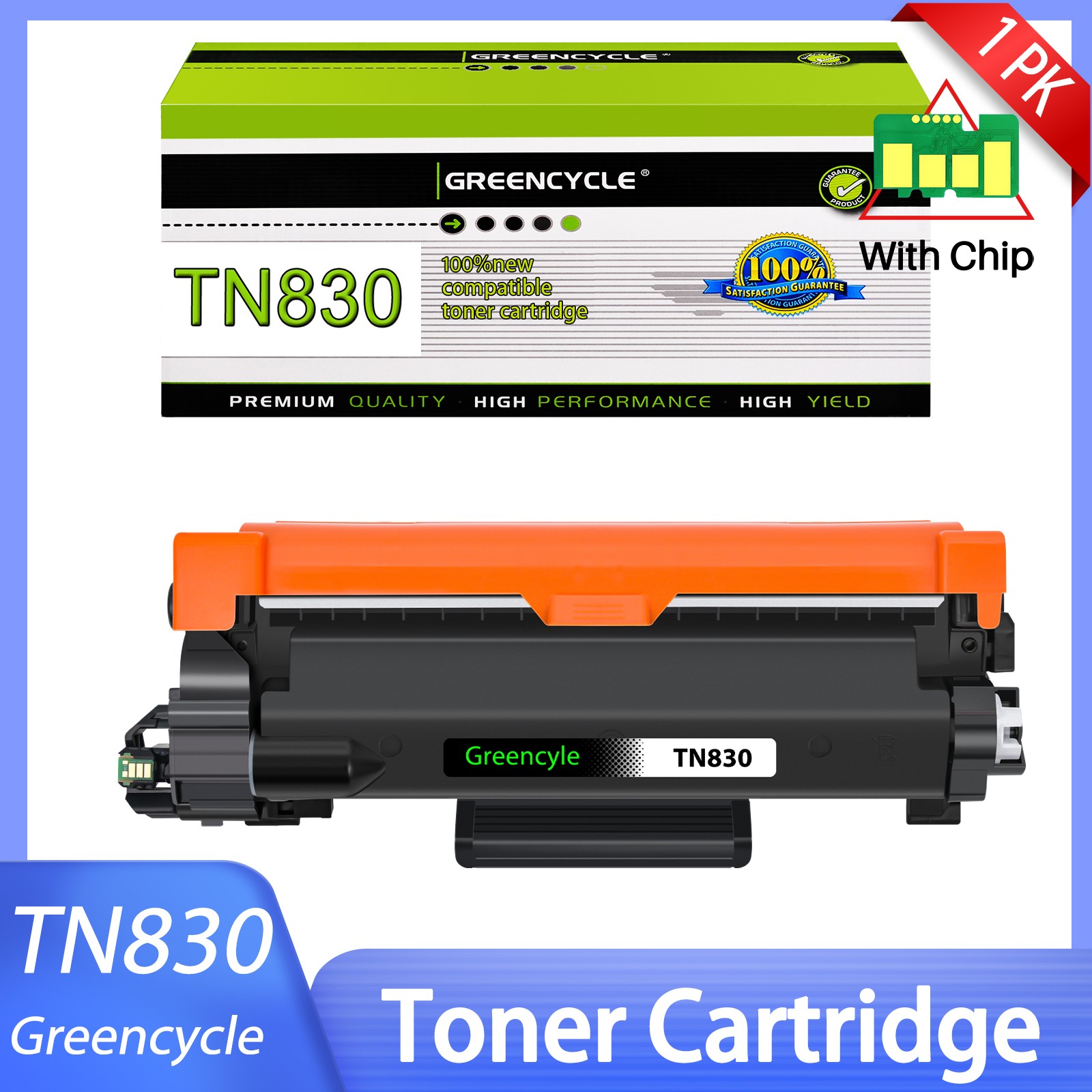 TN830 Compatible Toner Cartridge for Brother DCP-L2640DW HL-L2400D HL-L2480DW