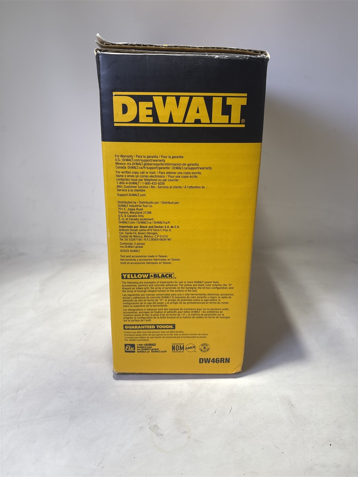 Dewalt DW46RN 15° Coil Roofing Nailer
