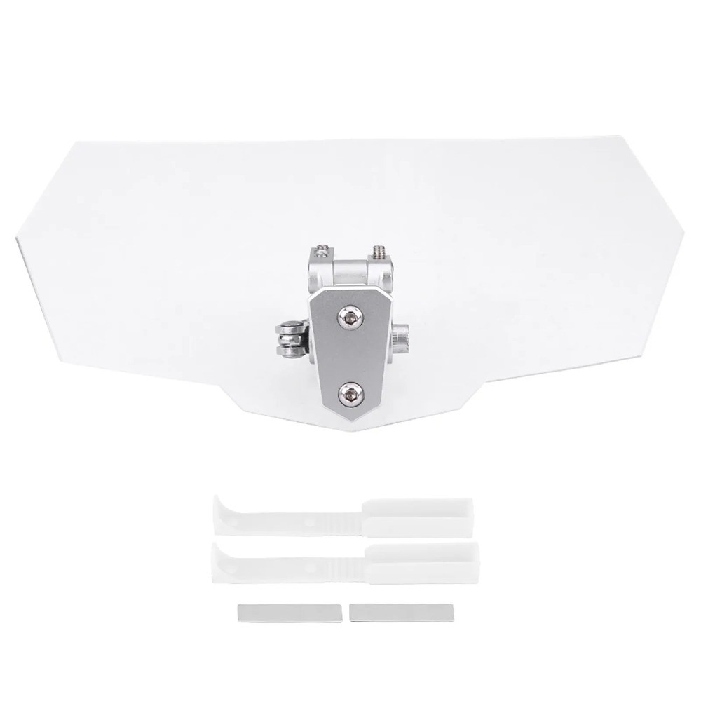 Motorcycle General Adjustable Windscreen Wind Deflector Windshield Sturdy