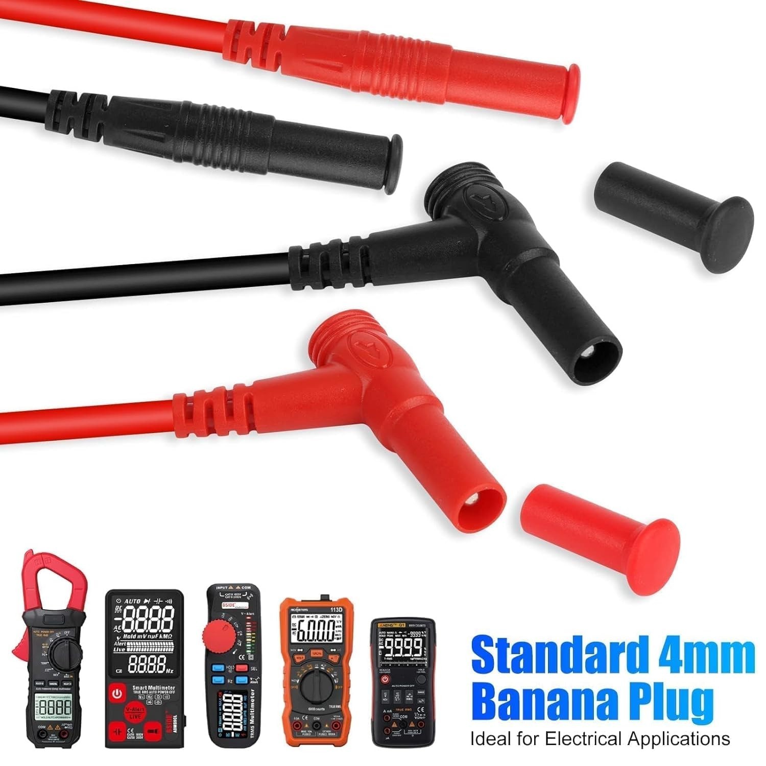 Professional 25PCS Electrical Leads Set for Precise Multimeter Testing
