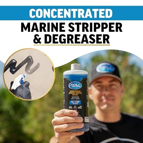 Proprietary Formula Poli Strip® Concentrated Boat and RV Stripper & Degreaser -