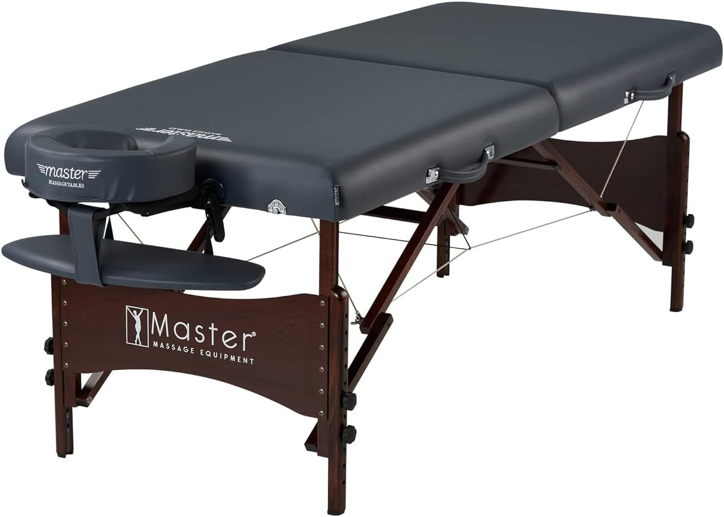 Newport 30" Portable Massage Table with 2.5" Cushion & Accessories - Royal Blue