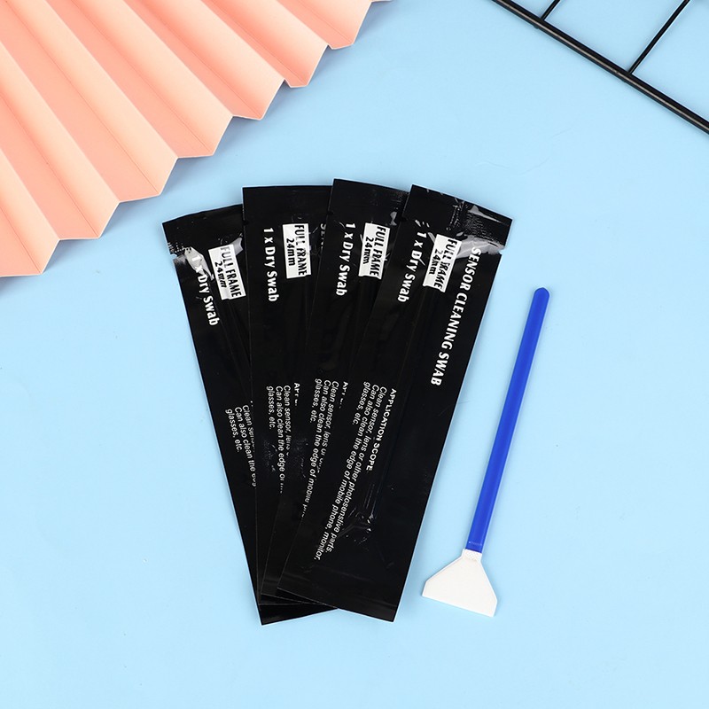 5Pcs Dry DSLR Camera Sensor Cleaning Swabs Kit Digital Camera Lens Cleaner Swab
