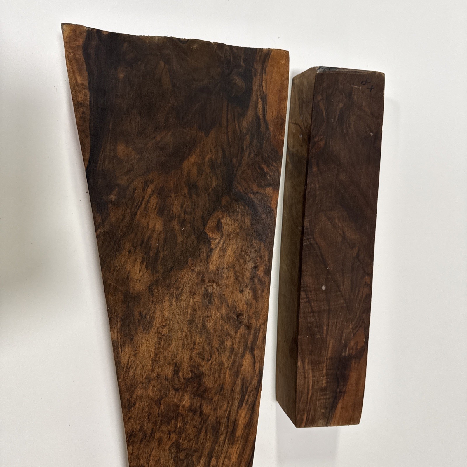 English Walnut Over and Under Blank
