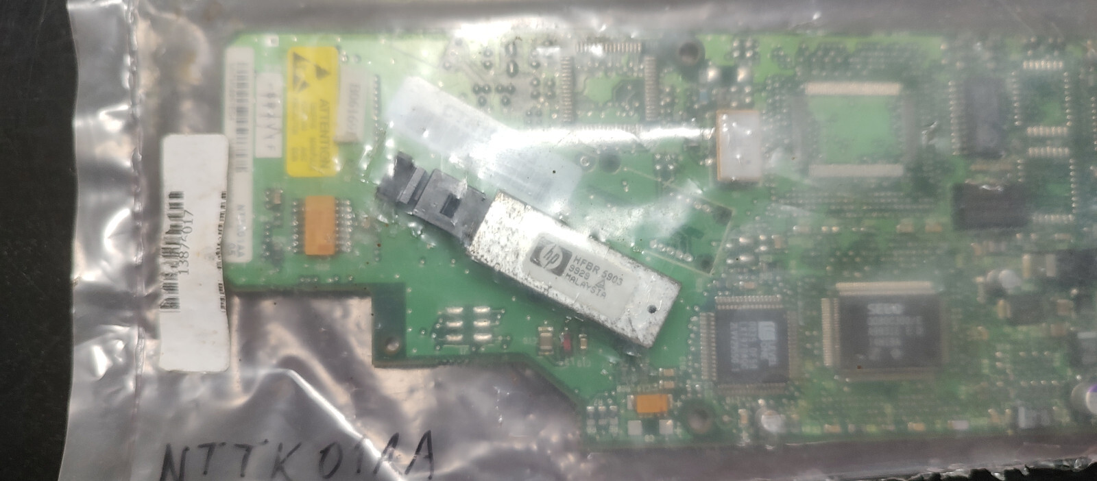 Nortel NTTK01AA expansion daughterboard, 100 BF (fiber), New Old Stock, sealed