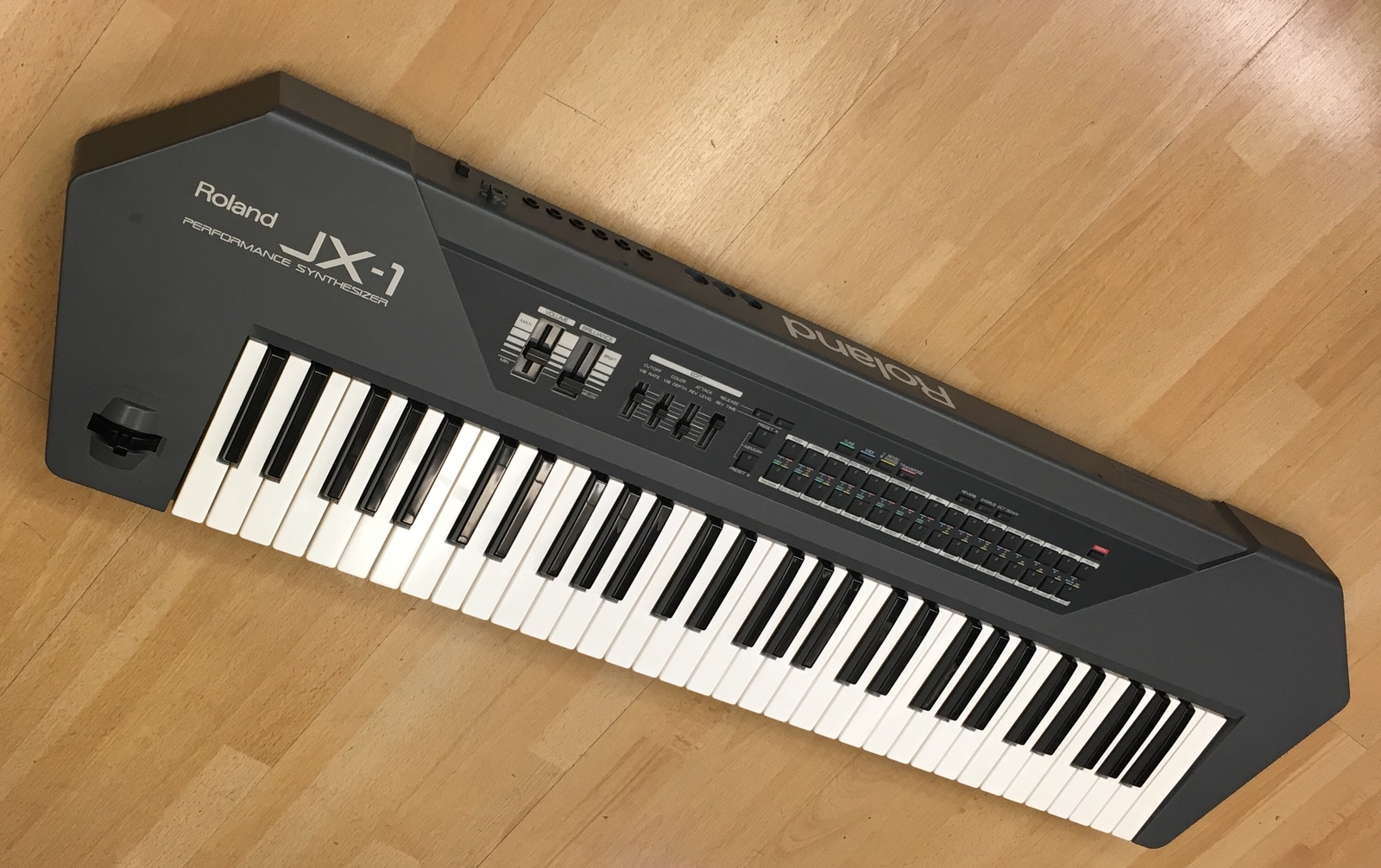 Roland JX-1 Performance Keyboard Synthesizer Music good condition used Japan F/S