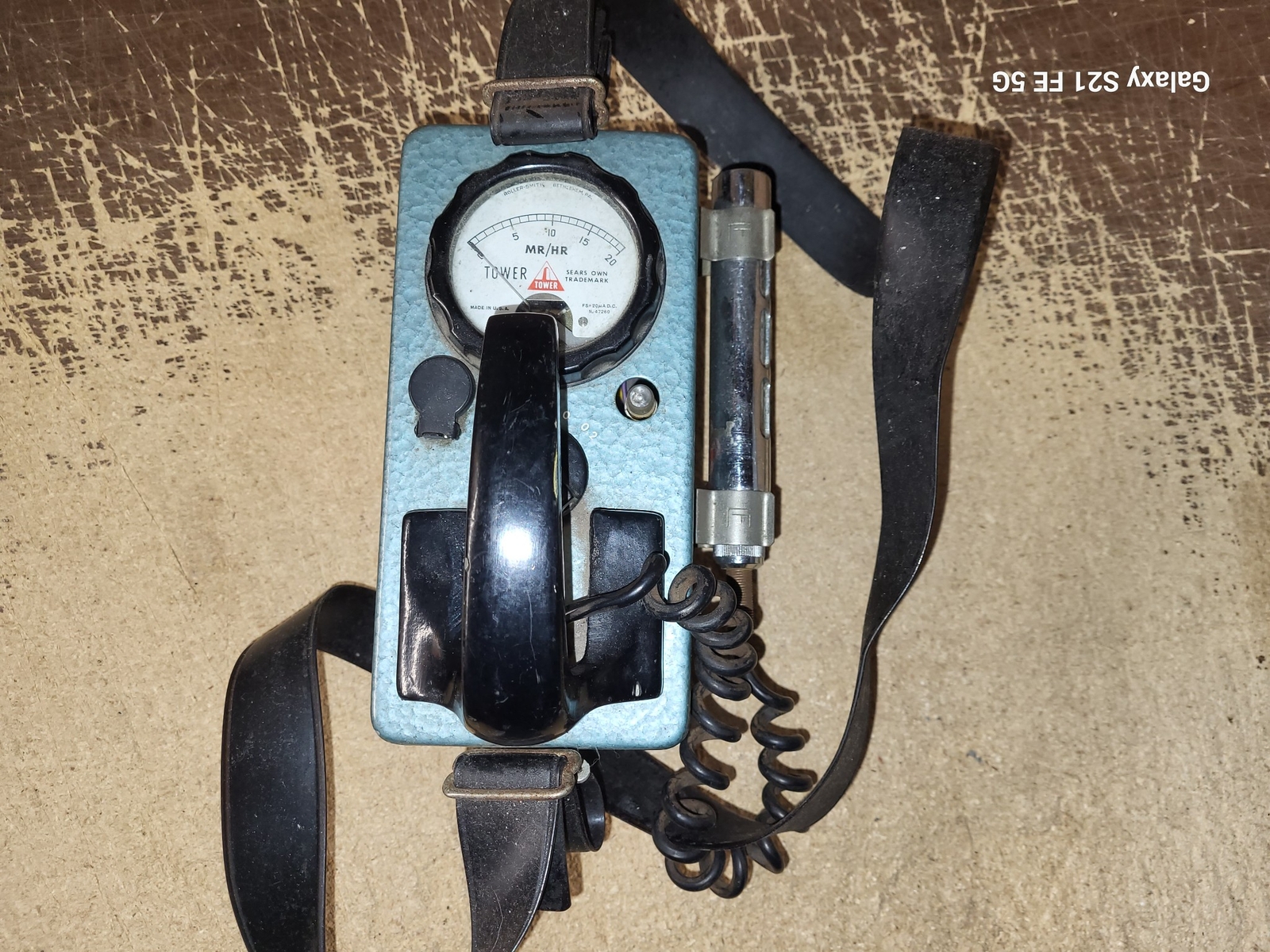 Vintage Sears Tower 6157 Geiger Counter Radiation Detector Untested As Is
