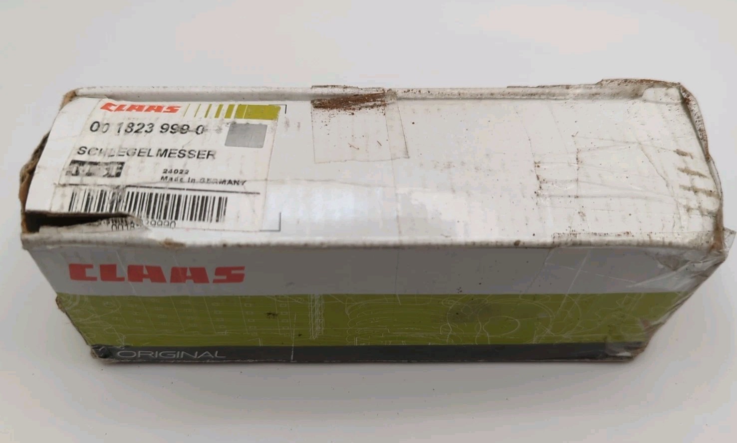 Claas 00 1823 999 0 Schlegelmesser Chopper Flail Blades 7 Piece Lot OEM New