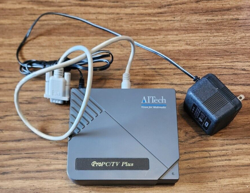 AITech ProPC/TV Plus Converter PC-to-TV #06-001-002-13 Composite Video S-VHS