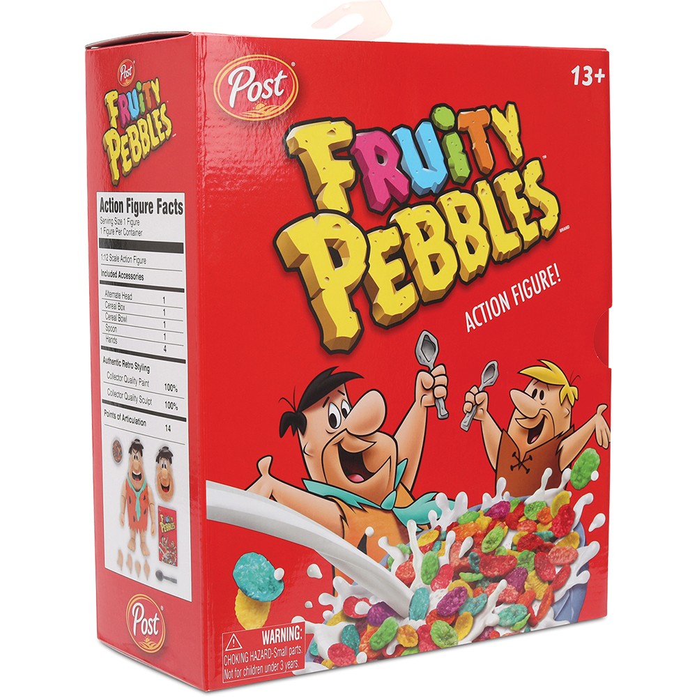 Fruity Pebbles - Fred Flintstone Articulated Figure