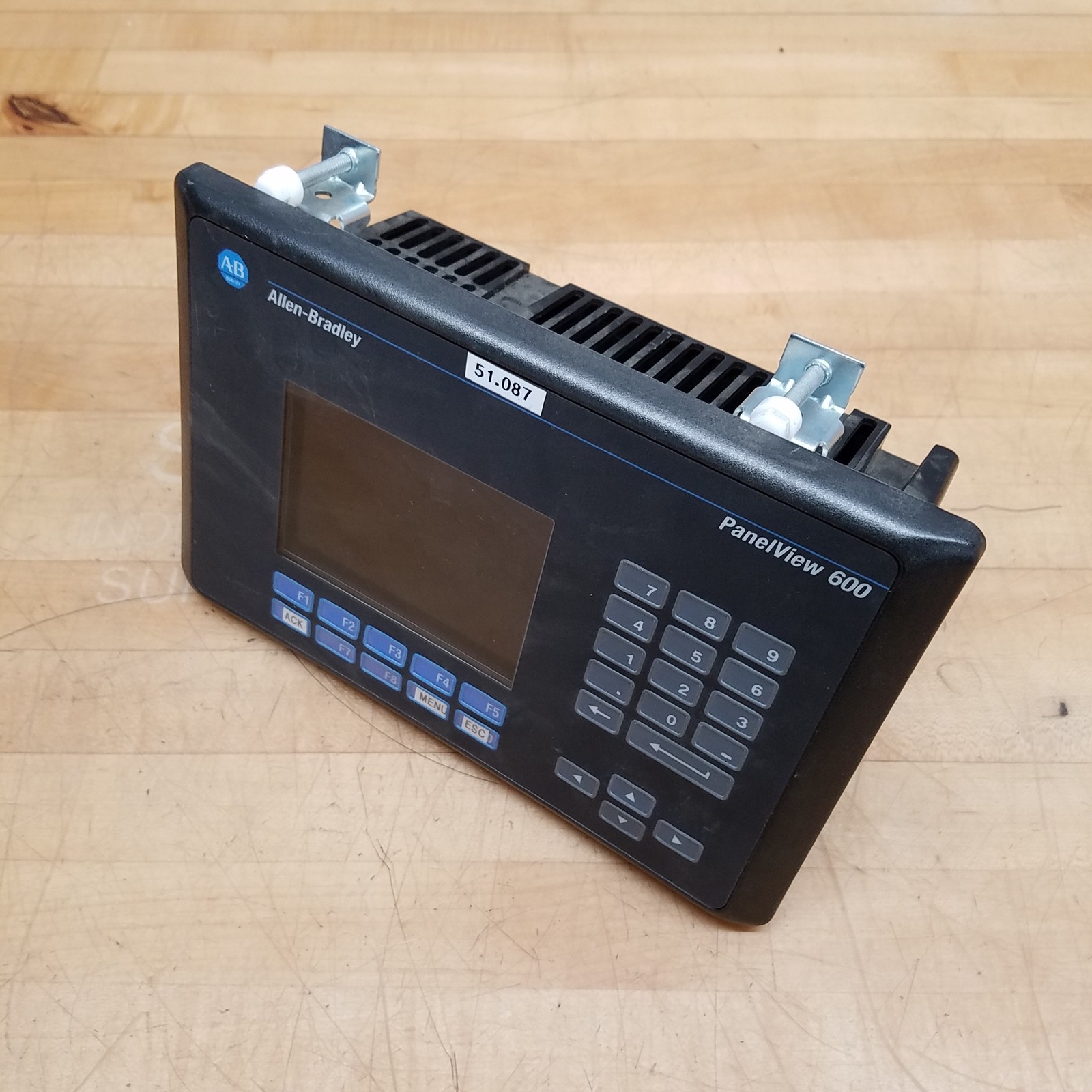 Allen Bradley 2711-K6C20 Series C PanelView 600 Interface Panel ,100-240Vac