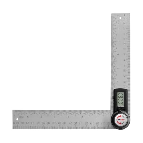 Digital Angle Finder Protractor 7" Stainless Steel Level Tool - Accurate Measure