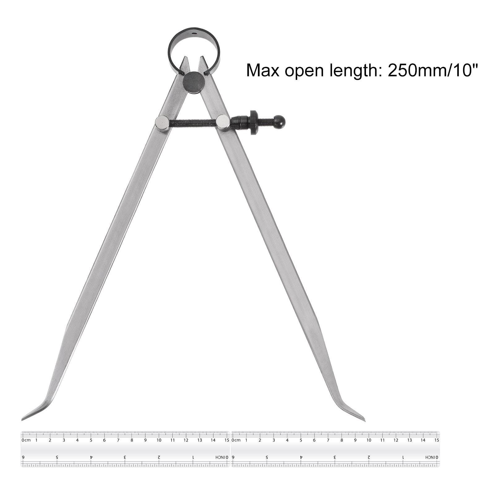 Spring Joint Caliper 10 " Carbon Steel Adjustable Spring Inside w Solid Nut