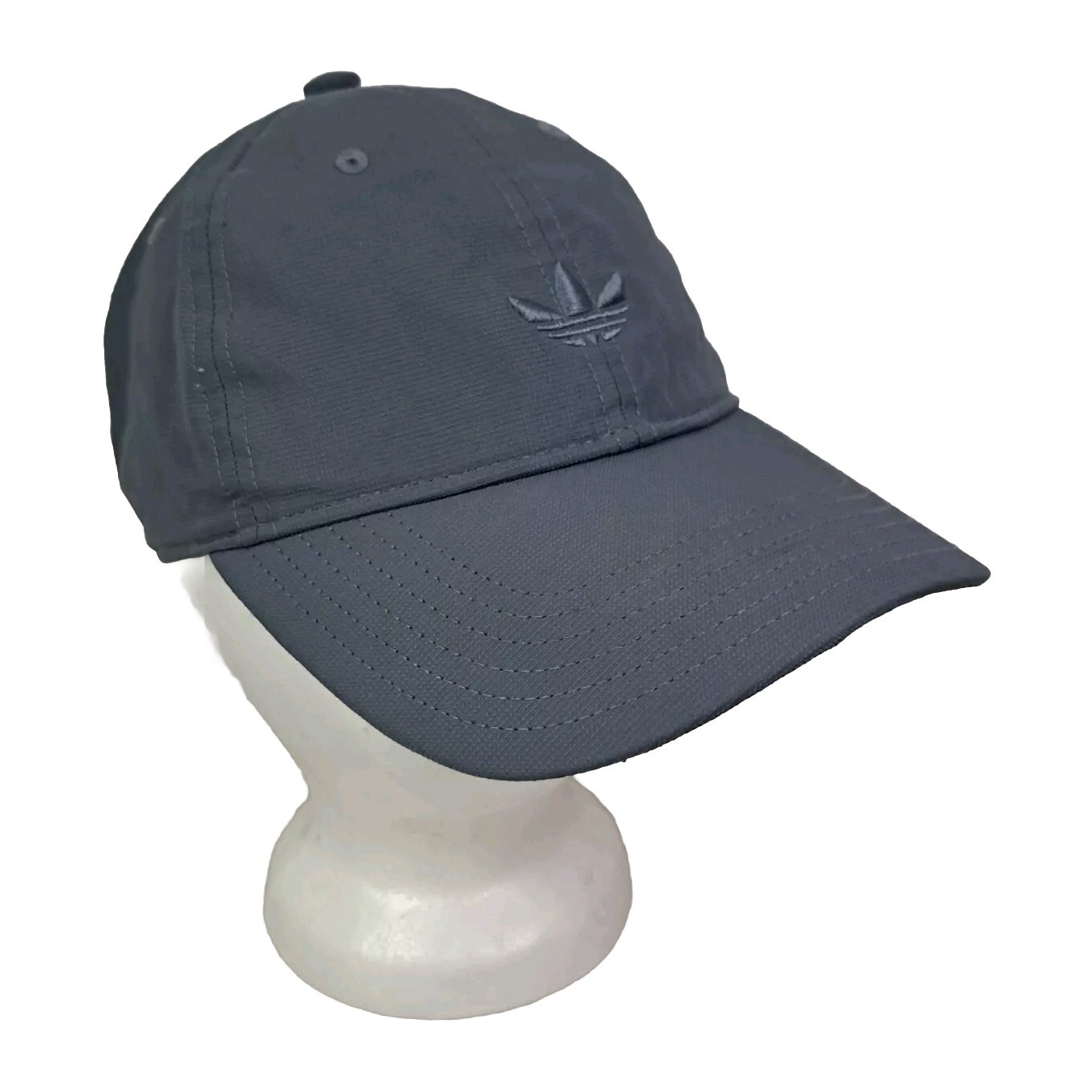 adidas Men's Trefoil Embroidered Trainer Adjustable Golf Hat Cap Gray