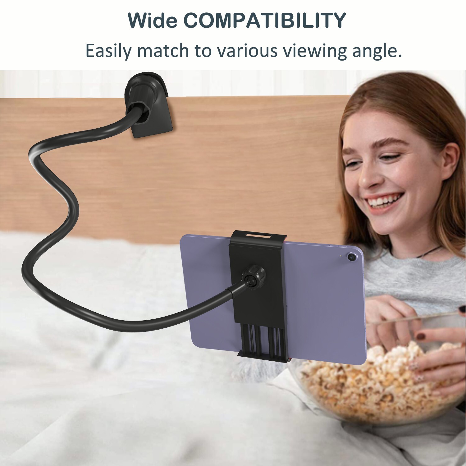 Multi-Device Floor Phone Stand – Compatible With iPad, iPhone & Samsung Tablets