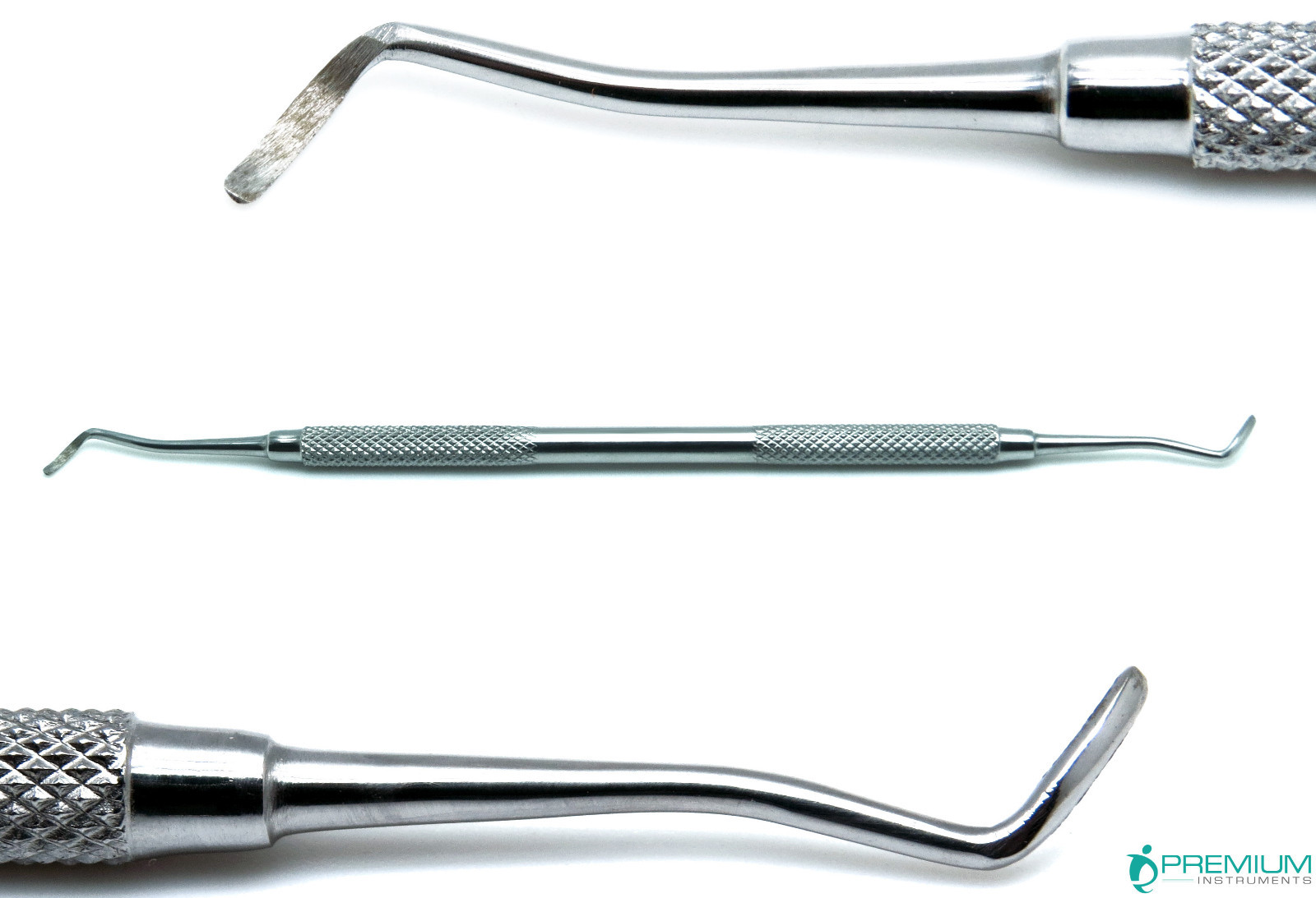 New 65/66 Excavators Dental Double Ended Spoons 1mm Restorative Instruments