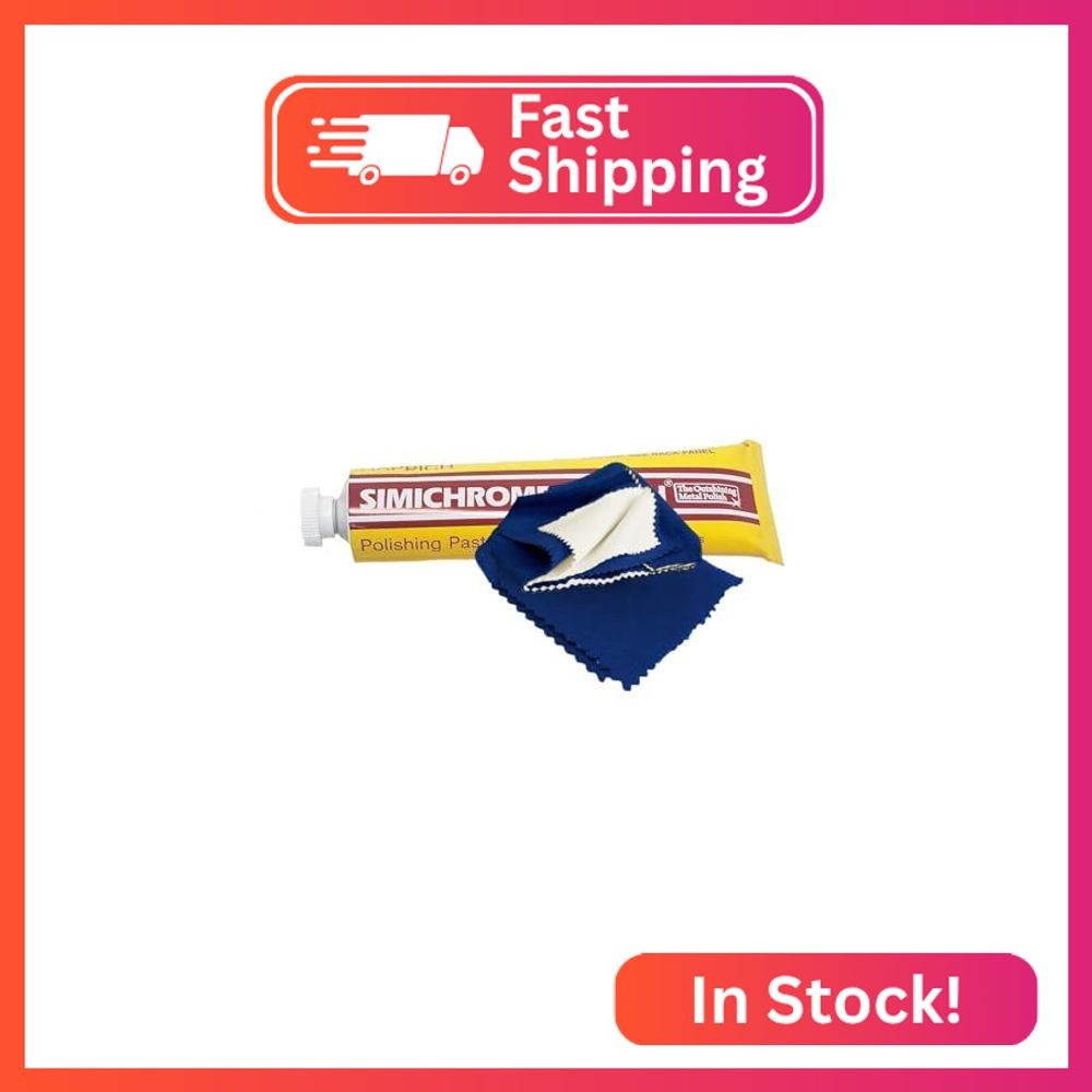 Rosenthal Collection Simichrome Polish - Metal Polish Compound for Chrome, Alumi