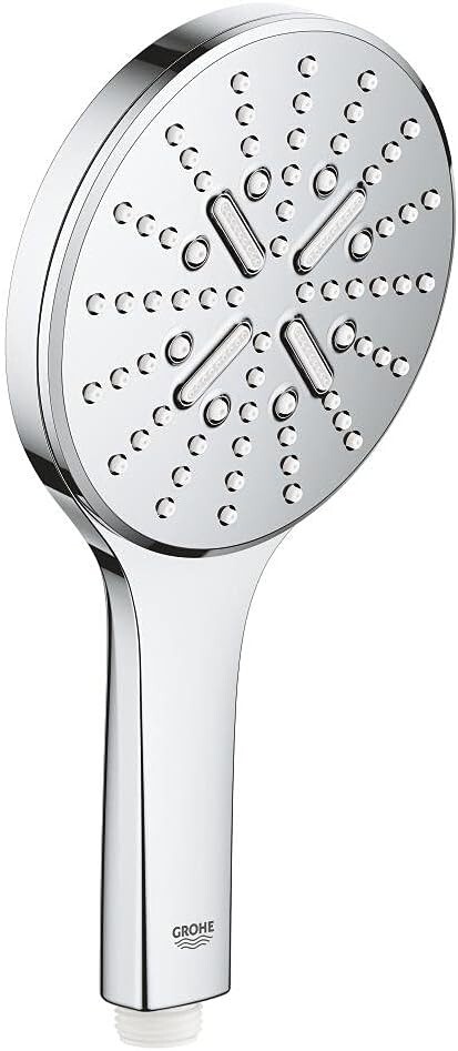 New Grohe Rainshower SmartActive 130 hand shower chrome German made