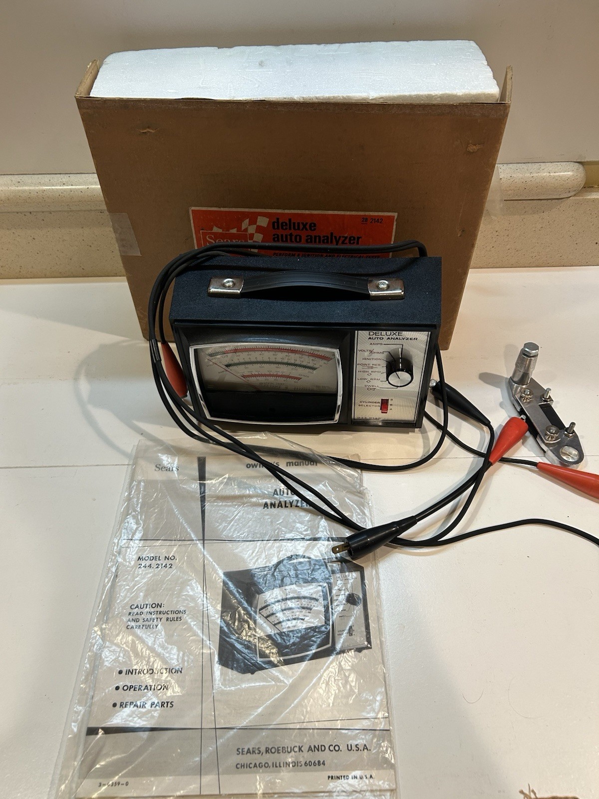 Sears Deluxe Auto Analyzer  2442142