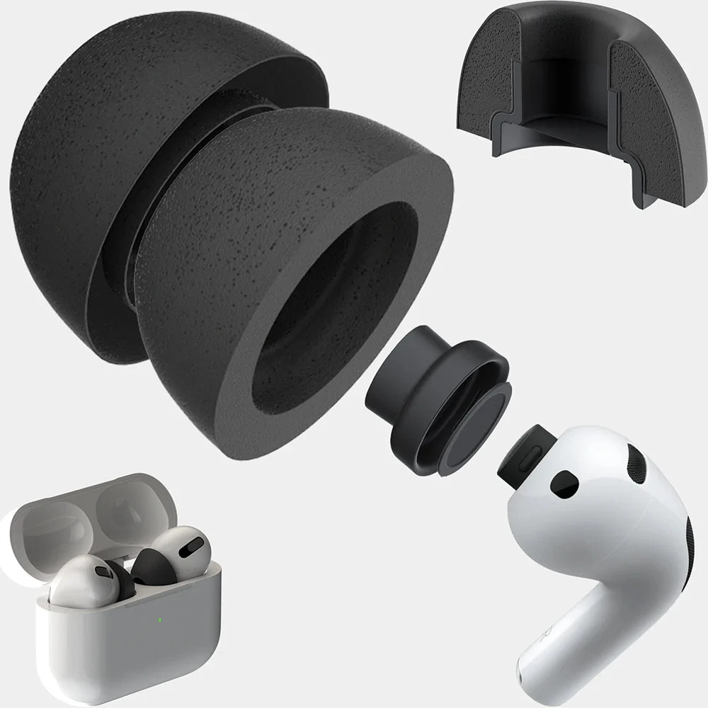 Premium Foam Ear Tips for AirPods Pro 3 - AirFoams Pro V20.0 CharJenPro (S/M/L)